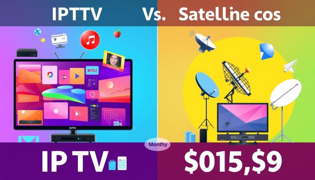 IPTV Costs and Satellite Costs Comparison