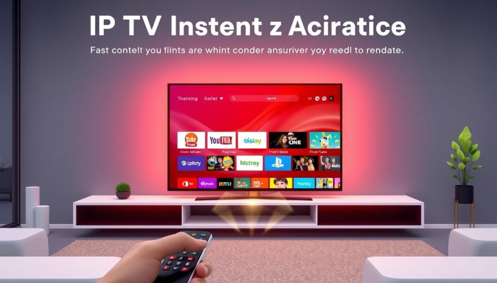 IPTV instant activation features