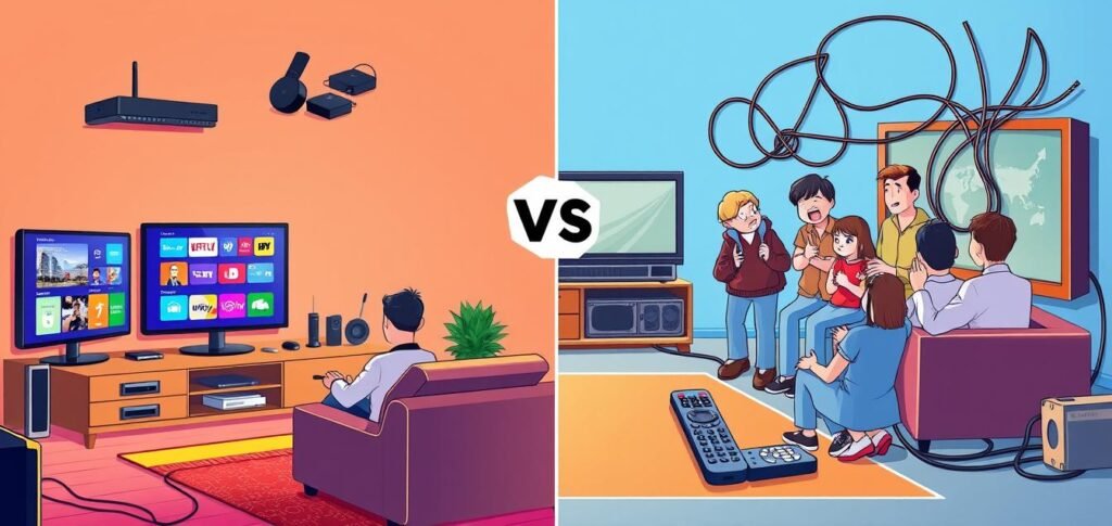 IPTV vs cable TV comparison IPTV vs cable TV comparison